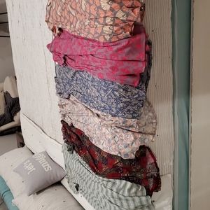 Lot of 6 Lularoe Carly dresses